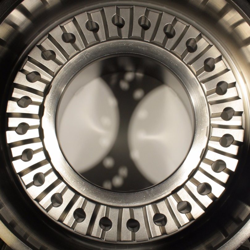 箭头Gear-Curvic Coupling